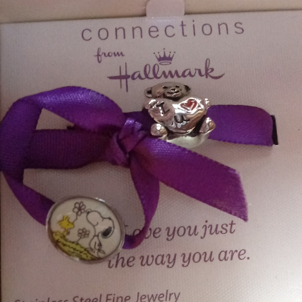 💜2 for $10❤ teddy bear Pandora and Snoopy